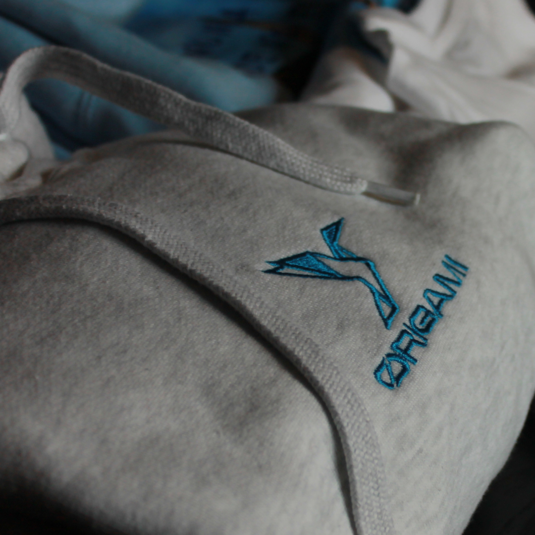 Hoodie Ash Classic Bordada